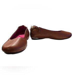 Soto Massini Milano Terzettos Brown Ballet Flats Size 9-10